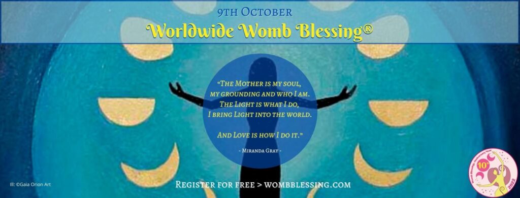 Καλωσόρισες στην επόμενη όμορφη Worldwide Womb Blessing!